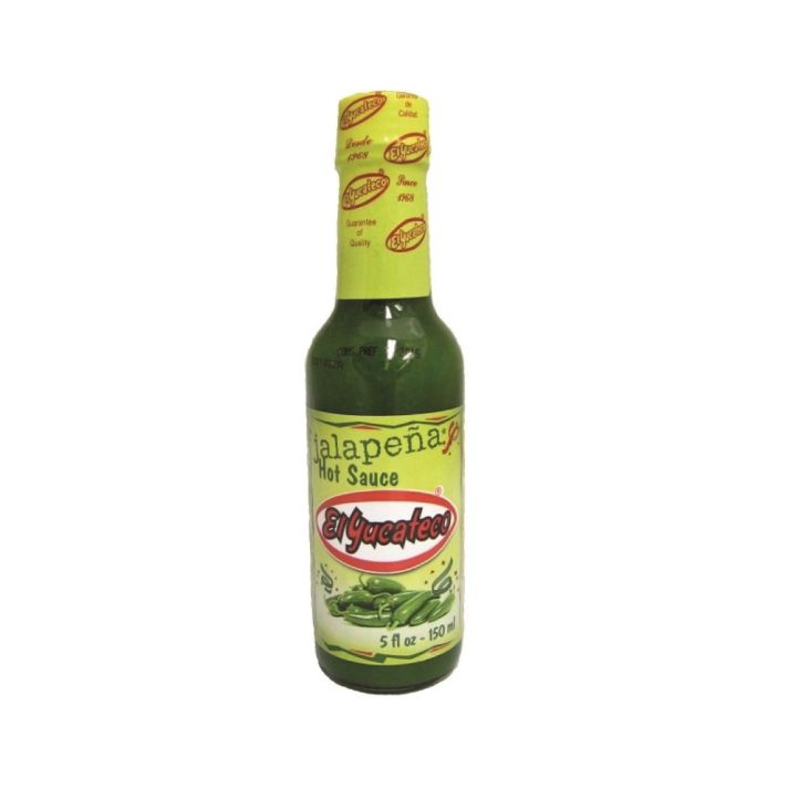 El Yucateco Jalapena Hot Sauce 150ml - YucaHaba