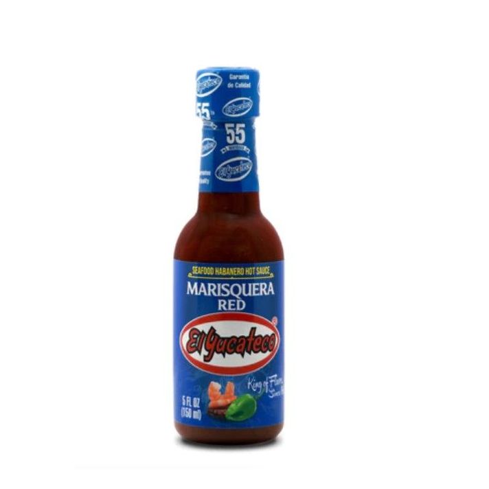 El Yucateco Chile Marisquera Red 120ml - YucaHaba