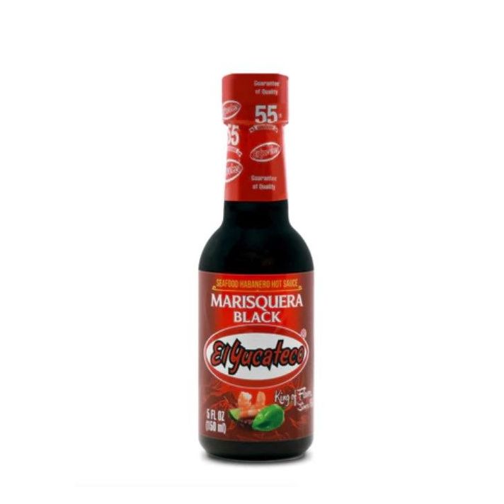 El Yucateco Chile Marisquera Black 120ml - YucaHaba