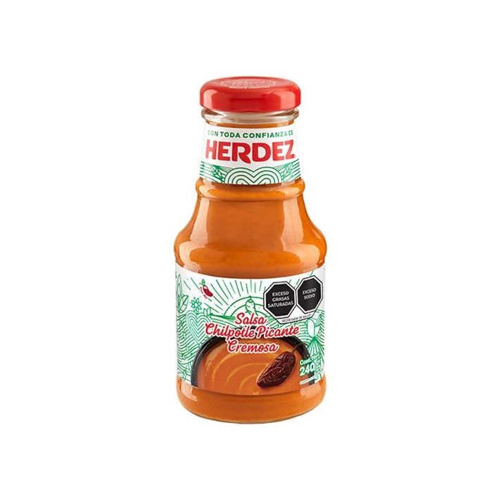 Herdez Salsa Cremosa Chipotle Picante 240g