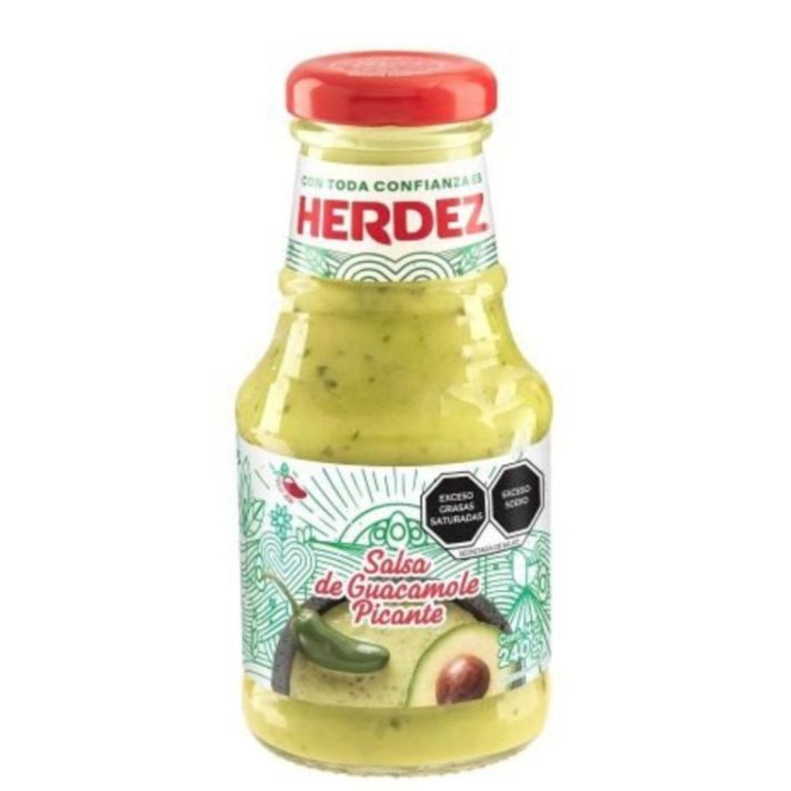 Herdez Salsa Guacamole Picante 240g