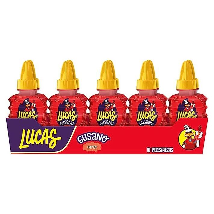 Lucas Gusano Chamoy Soft Candy (Pack of 10) - GUS25