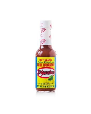El Yucateco Chile Habanero Red Hot Sauce 120ml - YucaHaba