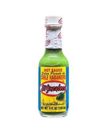El Yucateco Chile Habanero Green Hot Sauce 120ml - YucaHaba