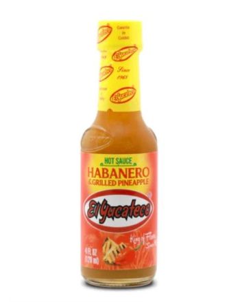 El Yucateco Chile Habanero Grilled Pineapple 120ml - YucaHaba