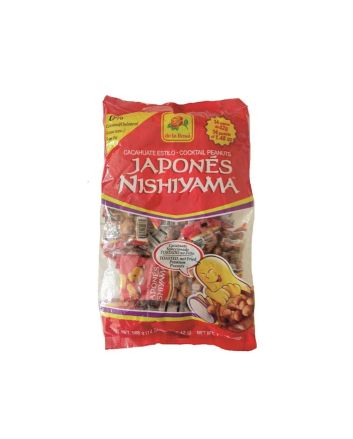 Japanese Style Peanuts (De la Rosa) 42g (Pack of 14) - MexNuts - GUS25
