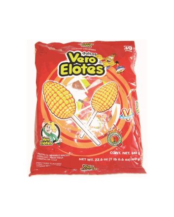 Vero Elote Lollipop (Pack of 40) - GUS25 - BBD 140326