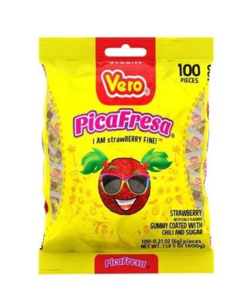 Vero Pica Fresa 6g (Pack of 100) - GUS25 - News